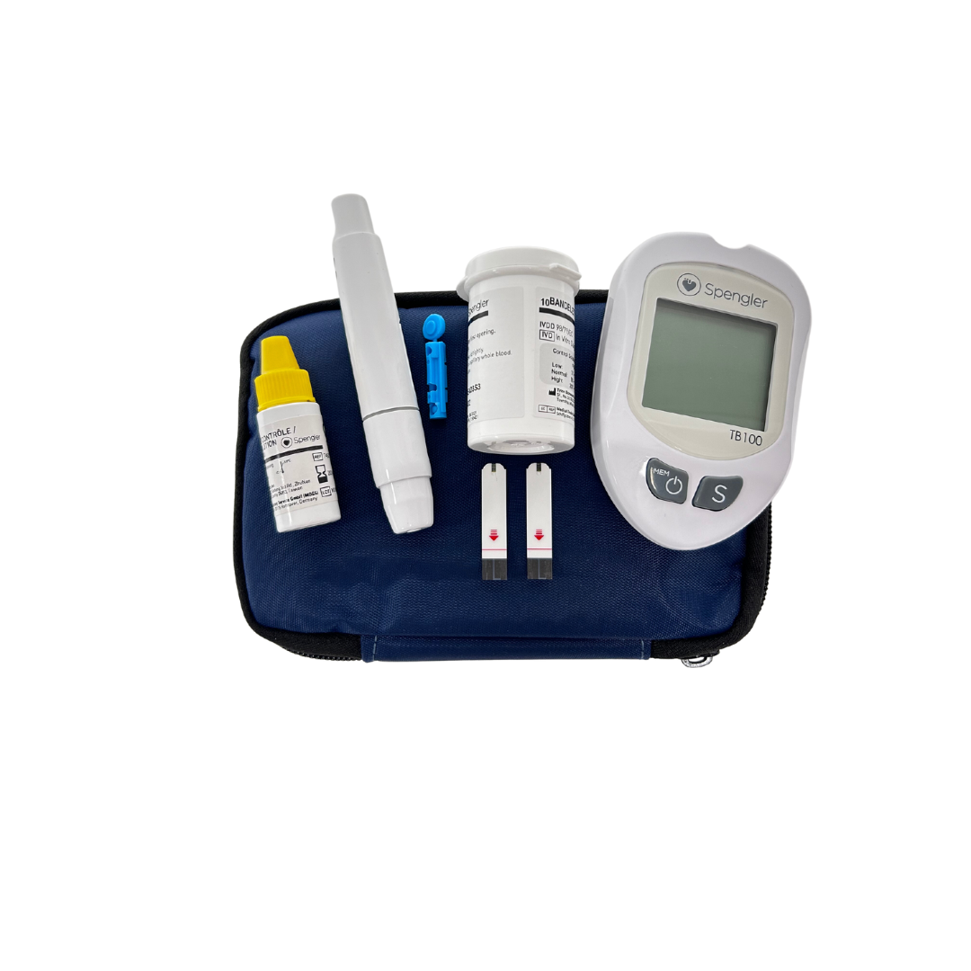 Acheter Kit de glucomètre KH-100, lecteur de glycémie, testeur de diabète